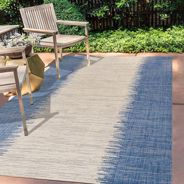 Tavira Modern Strie' Indoor/outdoor Area Rug